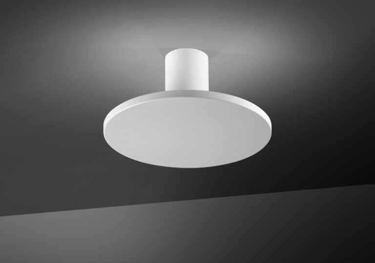 Round metal ceiling lamp with indirect light Rondaj 4791752